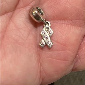 Pandora Breast cancer ribbon charm